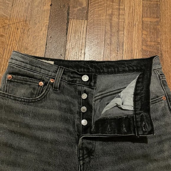 LEVI'S 501 ORIGINAL CROPPED WOMEN'S JEANS - Picture 4 of 8